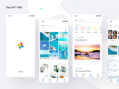 Google Photos Material 2.0 Redesign | Day 247/365 - Project365