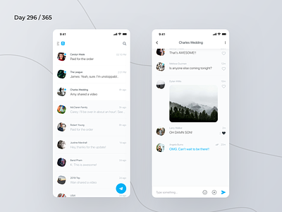 GroupMe App Redesign | Day 296/365 - Project365