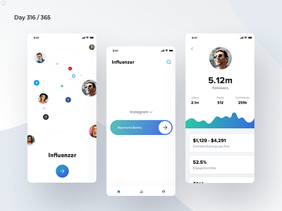 Influencer Rate Card App | Day 316/365 - Project365