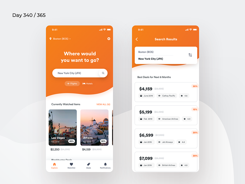 Flight Tickets Deal Tracker App Day 340/365 Project365 by Kishore