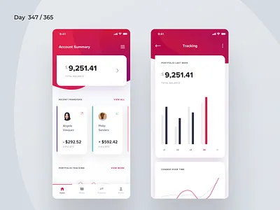 Crypto Wallet Dashboard Mobile | Day 349/365 - Project365 analytics bitcoins crypto wallet cryptocurrency daily ui dashboard dashboard mobile dashboard saturday design challenge graphs minimal mobile app money transfer app project365 sketch statistics visualization wallet wallet app concept