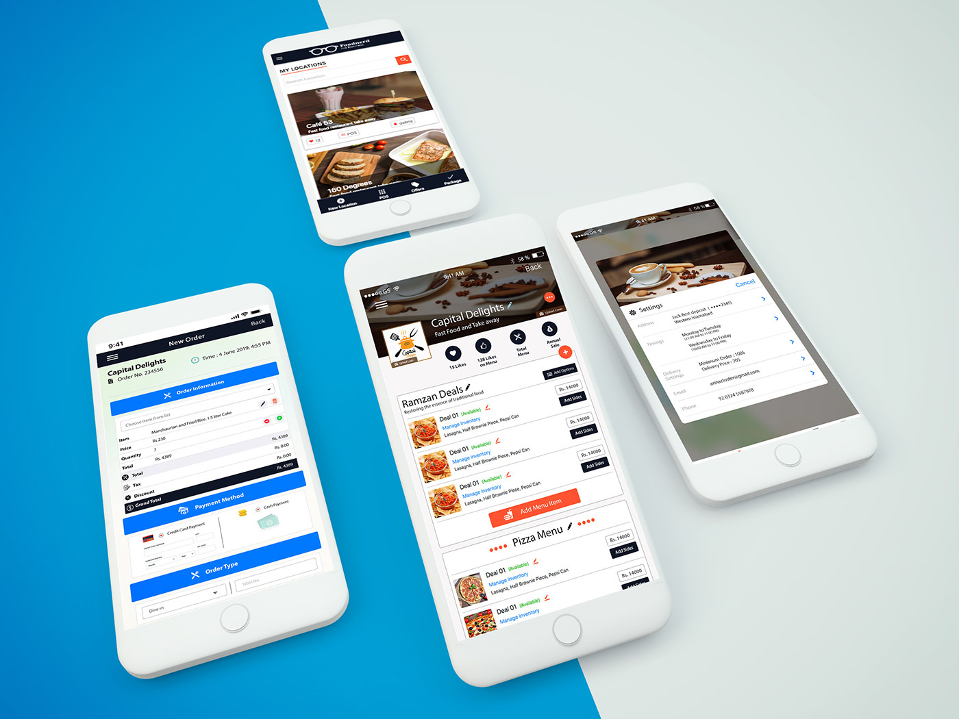Ios app design by Aniqa Safdar on Dribbble