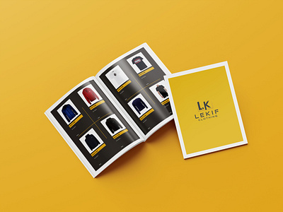 Catalog Design for Lekif Clothing branding catalog catalog design catalogs catalogue catalogue design clothing clothing brand