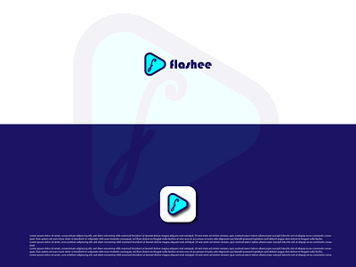 flashee logo design concept