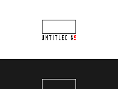 Untitled no 9 branding film logo logodesign minimalist logo modern logo