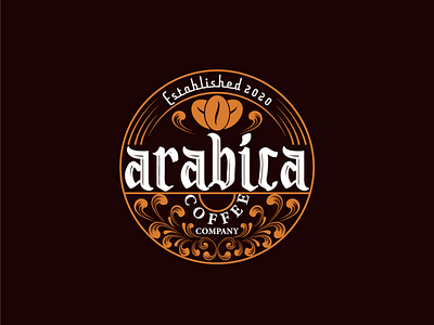 Arabica coffee company by Syed Designs on Dribbble