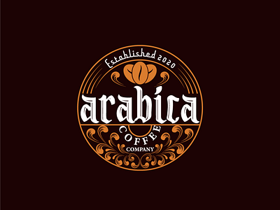Arabica coffee company arabica branding brew cafe coffee coffee logo logodesign minimalist logo modern logo