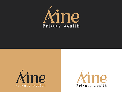 Wealth management company logo design