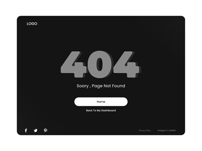 404 page - not found page