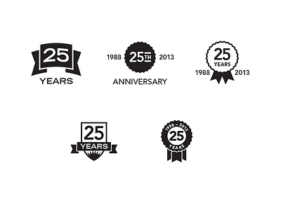 25 Years By Robert Palmer On Dribbble