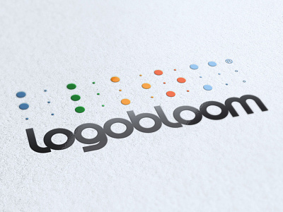 Logobloom dribbbles! brand design identity logo logobloom