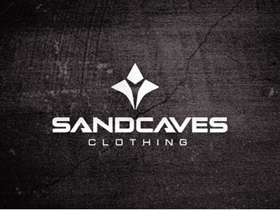 Sandcaves Clothing brand clothing identity logo