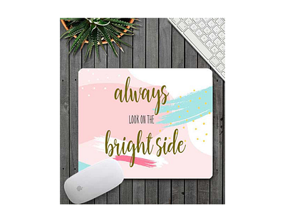 Bright Side Mouse Pad design