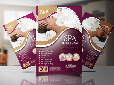 SPA Beauty  Flyer design