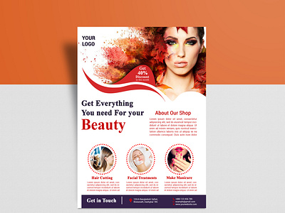 Beauty Flyer design