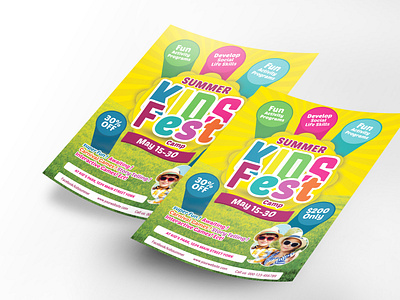 Kids Summer Fest Flyer