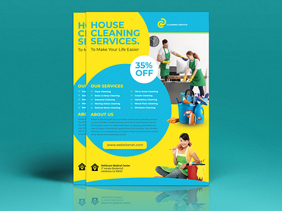 Cleaning Flyer Template business cleaning flyer corporate eco eco cleaning eco cleaning flyer eco flyer flyer template green home house polution psd template