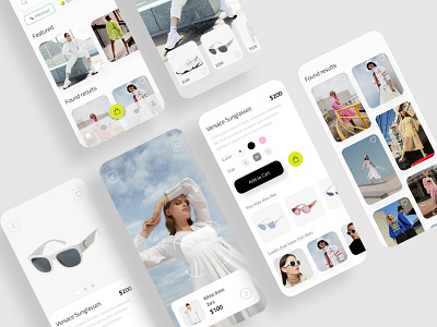 Clothing e-commerce app app clothes design e commerce e shop fashion fashion app fashion brand ios look lookbook minimal mobile scan shop store style trending trendy ui