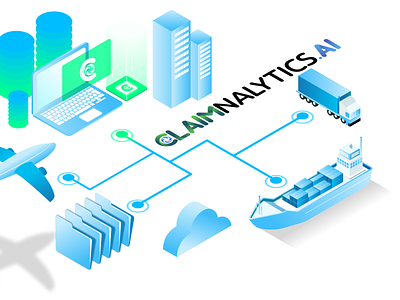 Cargo Flow Management design graphic design illustration vector