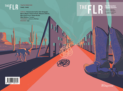 FLR literary review cover cover design digital illustration digital painting illustration photoshop illustration