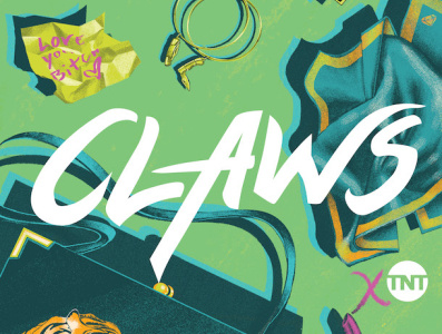 Claws TNT brand illustration digital illustration digital painting editorial illustration illustration photoshop illustration