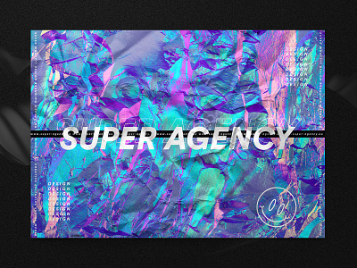 Super Agency Wrinkle Sticker