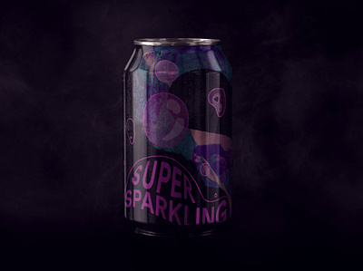Super Sparkling 2020 agency brand branding concept design hello holographic identity packaging tag visual design visual identity