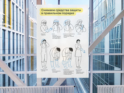 City Clinical Hospital No. 40 wayfinding system branding clinica clinical covid19 design graphic design hospital moscow product design