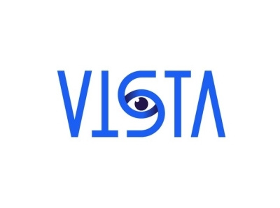 Vista logo 2.0 branding clinic design design studio graphic design vista