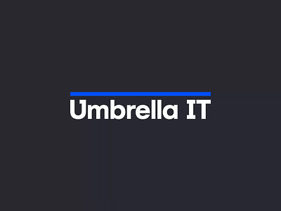 Brand identity for Umbrella IT brand branding design development identity ifdesignaward logo software