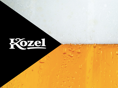 Velkopopovický Kozel beer graphics