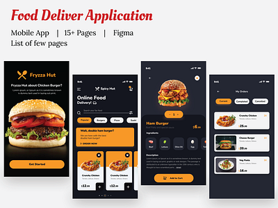 Fryzza Hut Food delivery application