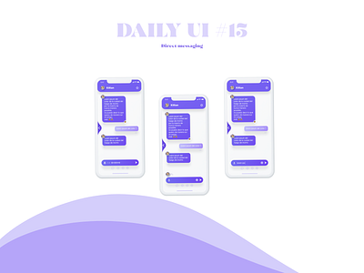 Daily UI #15 - Direct messaging