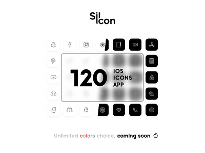 Silicon - IOS Pack adobe illustrator apple design designer icon ios app silicon