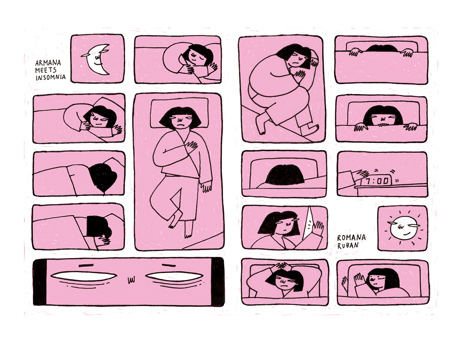Insomnia by Romana Ruban on Dribbble