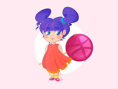 Character Illustration character character design characterdesign cute design digital art digital illustration digital painting digitalart hello dribble hellodribbble illustration kid kids kids illustration procreate