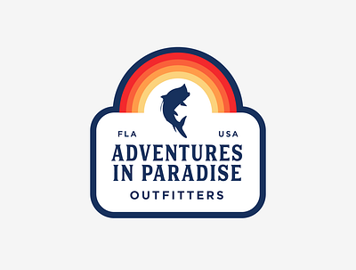 Adventures in Paradise badfish design fishing outdoors tarpon
