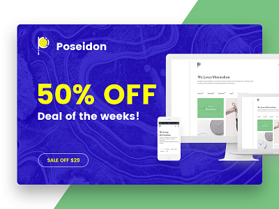 Poseidon | Creative Portfolio - Agency WordPress Theme