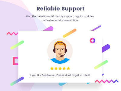 Reliable Support graphic support trend