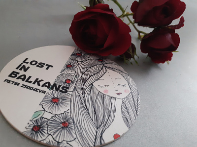 Lost in Balkans adobe illustrator advertising artwork brand design face illustration presentation style