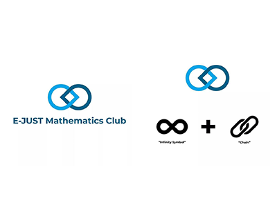 E-JUST Mathematics Club Logo Design branding design flat flatdesign graphic idenity illustration logo logodesign vector