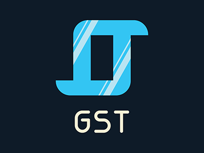 GST Logo Design branding design graphic idenity logo logodesign vector
