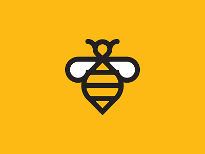 Bee Educated bee icon logo logo-design