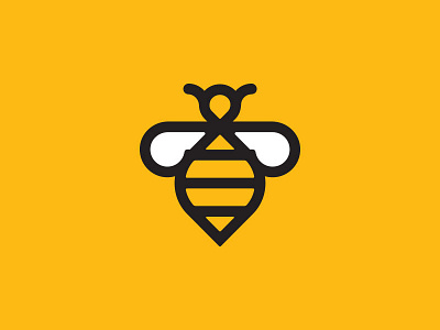 Bee Educated bee icon logo logo design