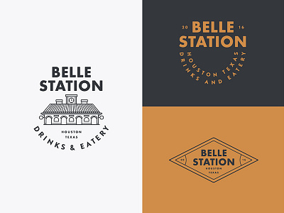 Belle Station Logo System