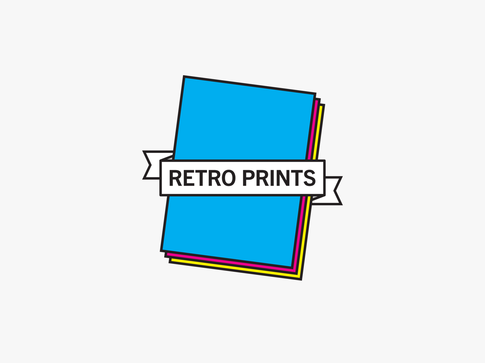 Retro Prints Logocore