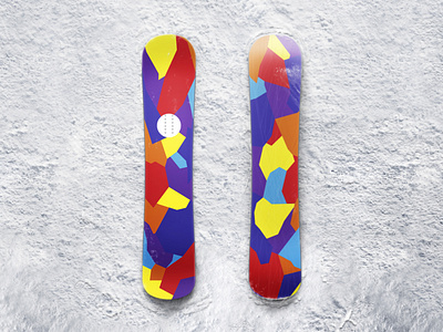 Snowboard Mockup Designs Themes Templates And Downloadable Graphic Elements On Dribbble