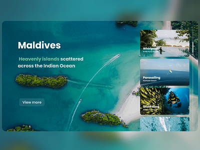 Explore Maldives app design graphic design illustration mobile design product design typography ui ux