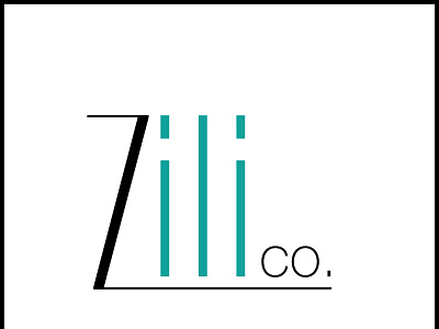 Zili Co 01 branding design illustration logo minimal typography