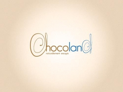 Chocoland Logo branding design identity branding identity design illustration logo minimal typography